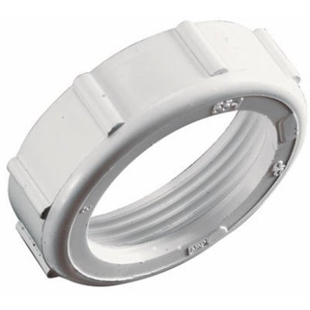 PROTECTIONPRO 55WK 1.5 x 1.5 in. Slip Joint Nut With Washer; White PR586505